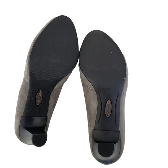 Easy Spirit Gray Suede Slip On  Ankle Boots 6 1/2 New In Box - Picture 6 of 10